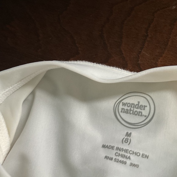 Wonder Nation White Rash Guard - Picture 2 of 2